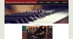 Desktop Screenshot of dorischiang.com